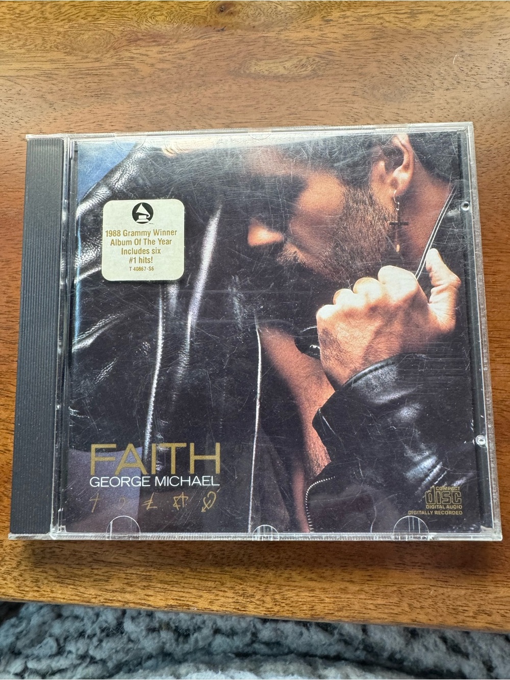 George Michael Faith CD 1987 Columbia Grammy Award Album